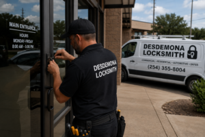Commercial Locksmith Services in Desdemona TX